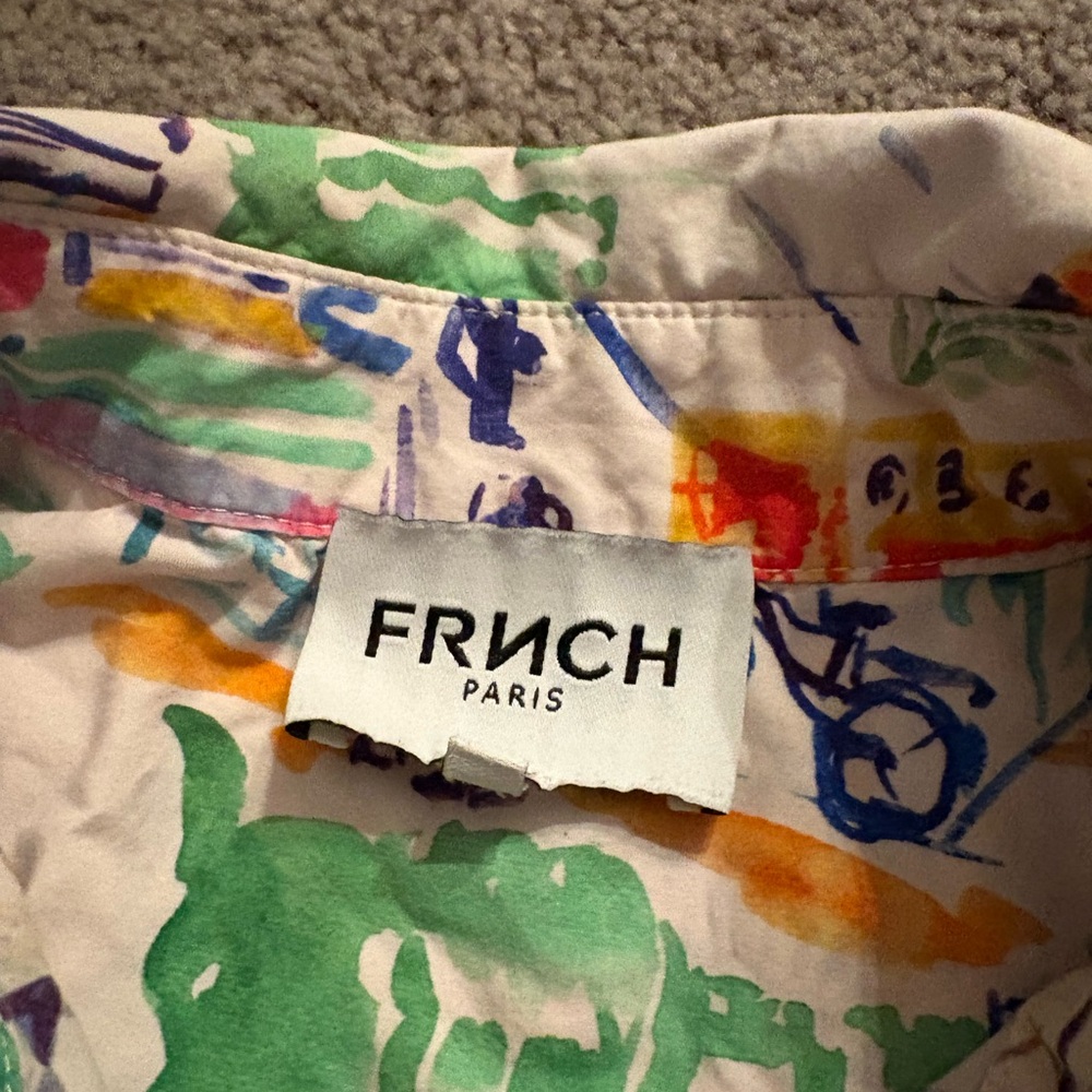 FRNCH Vibrant Artistic Shirt - Picture 3 of 7